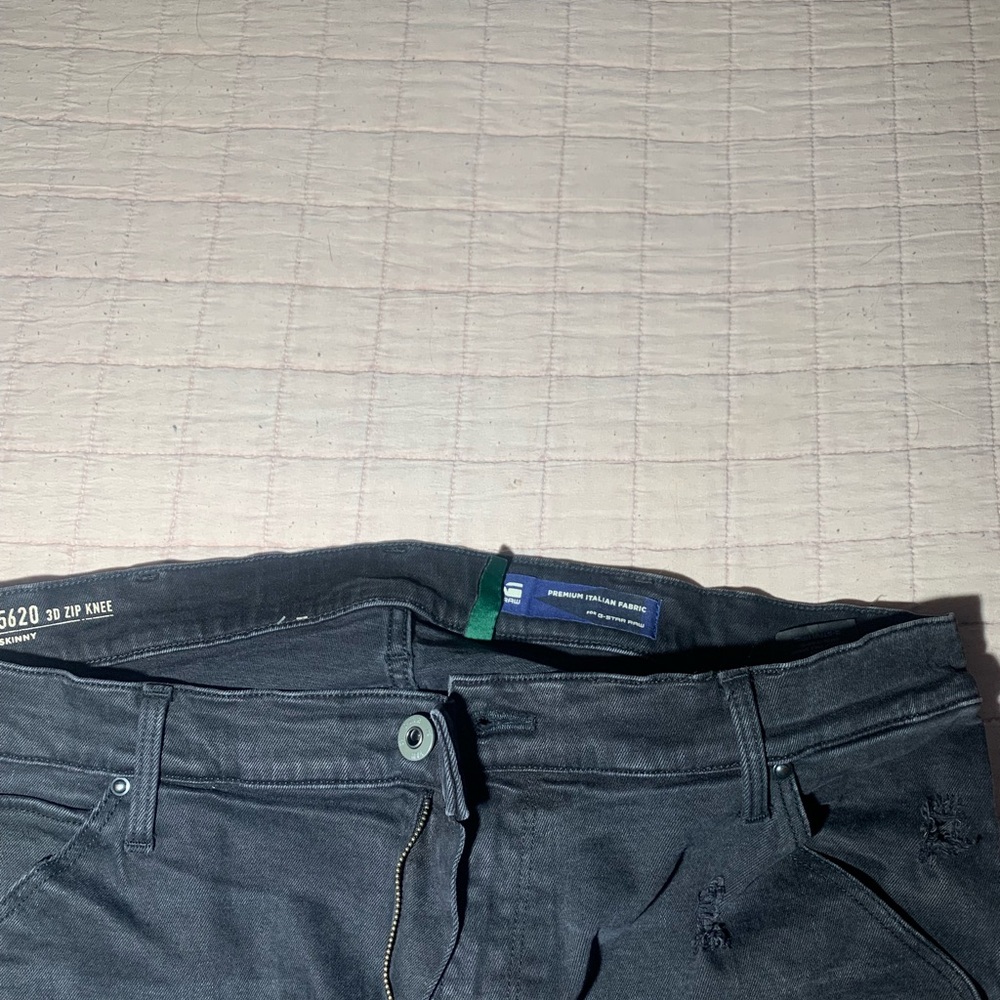 G-Star 5620 3D Zip Knee Skinny Jeans 40 - Picture 4 of 8